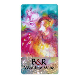 PIERROT UND ARLECCHINA Venezianische Masken Hochze