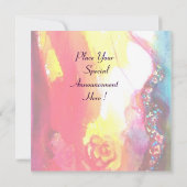 PIERROT UND ARLECCHINA Venezianischer Karneval, Ankündigung (Rückseite)