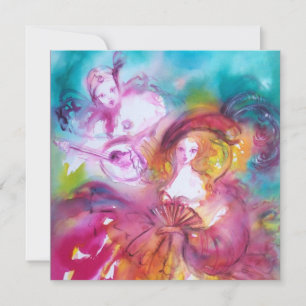 PIERROT UND ARLECCHINA Venezianischer Karneval, Ankündigung