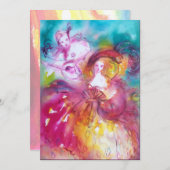 PIERROT UND ARLECCHINA Venezianischer Karneval, Ankündigung (Vorne/Hinten)