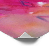 PIERROT UND ARLECCHINA Venezianischer Karneval, Poster (Ecke)