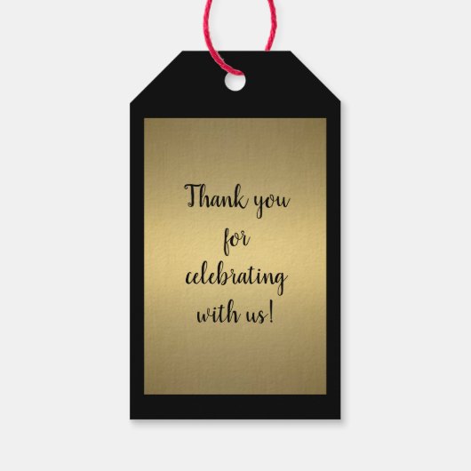 Pierrot und Columbine Dancing Geschenkanhänger (Rückseite)