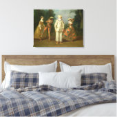 Pierrot und Harlequin Leinwanddruck (Insitu (Schlafzimmer))
