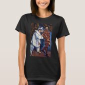 Pierrot und Harlequin, Mardi Gras von Paul Cezanne T-Shirt (Vorderseite)