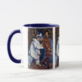 Pierrot und Harlequin, Mardi Gras von Paul Cezanne Tasse (Links)