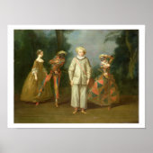 Pierrot und Harlequin Poster (Vorne)