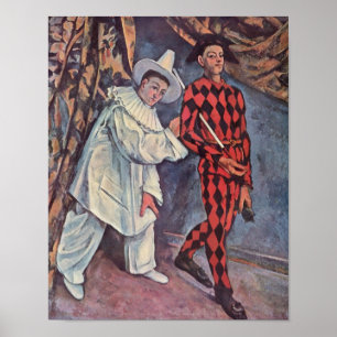 Pierrot und Harlequin Poster