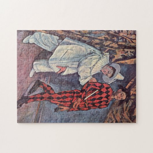 Pierrot und Harlequin Puzzle (Horizontal)