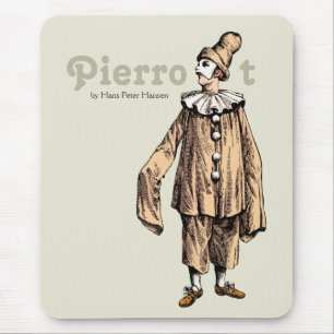 Pierrot von Hans Peter Hansen CC0121 Mousepad