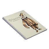 Pierrot von Hans Peter Hansen CC0199 Notizblock (Rechte Seite)