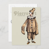 Pierrot von Hans Peter Hansen Postcard Postkarte (Vorne/Hinten)