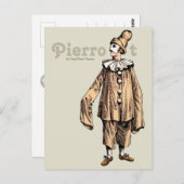 Pierrot von Hans Peter Hansen Postcard Postkarte (Vorne/Hinten)
