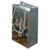 Pierrots - Geschenktasche Kleine Geschenktüte (Rückseite Schrägansicht)