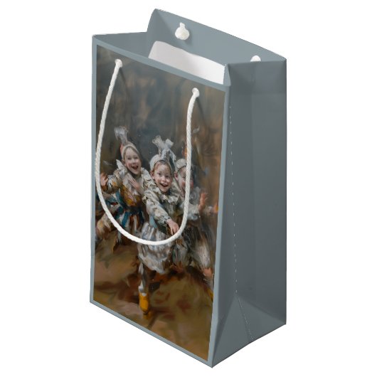 Pierrots - Geschenktasche Kleine Geschenktüte (Vorderseite Schrägansicht)