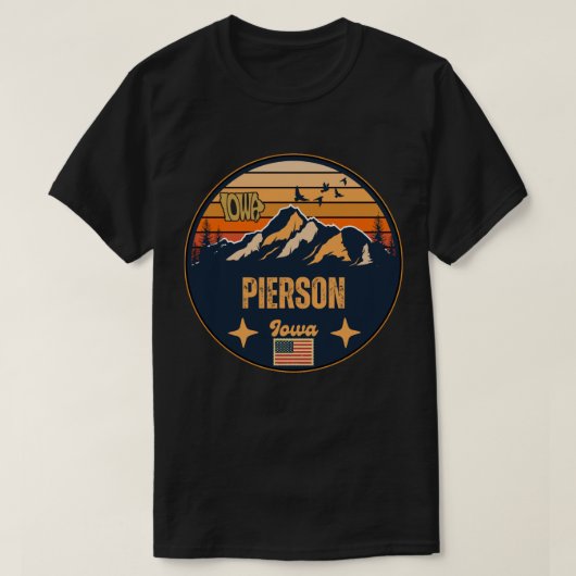 Pierson, Iowa T-Shirt (Design vorne)