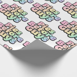 Pies Before Guys Wrapping Paper Geschenkpapier