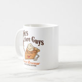 Pies Before Typ - Funny Erntedank Dessert Pub Kaffeetasse (Vorderseite Links)