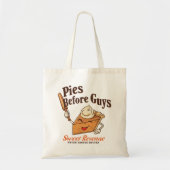 Pies Before Typ - Funny Erntedank Dessert Pub Tragetasche (Vorne)