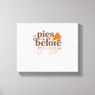 Pies Before Typ Girls Kinder Kleinkind Erntedank Leinwanddruck