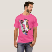 Pies de Gato no words girl T-Shirt (Vorne ganz)