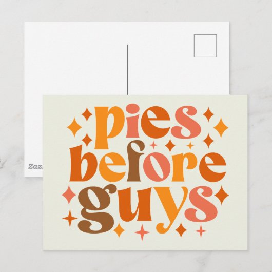 Pies vor Typ Postkarte (Vorne/Hinten)