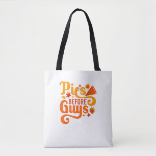 Pies vor Typ Shirt Funny Erntedank Frauen Gi Tasche