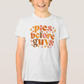 Pies vor Typ Tri-Blend Shirt (Vorderseite)