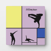 Piet Lieben Dance Mondrian Street Hiphop Style Fotoplatte (Vorderseite)