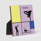 Piet Lieben Dance Mondrian Street Hiphop Style Fotoplatte (Vorderseite)