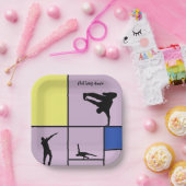 Piet Lieben Dance Mondrian Street Hiphop Style Pappteller (Party)