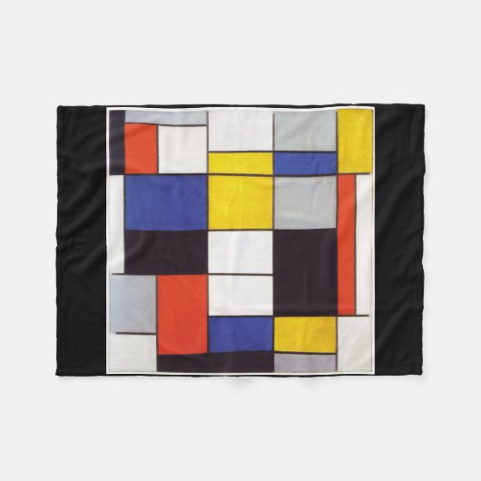 PIET MONDRIAAN - Compositon A 1923 Fleecedecke (Vorderseite (Horizontal))