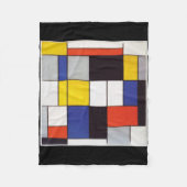 PIET MONDRIAAN - Compositon A 1923 Fleecedecke (Vorderseite)