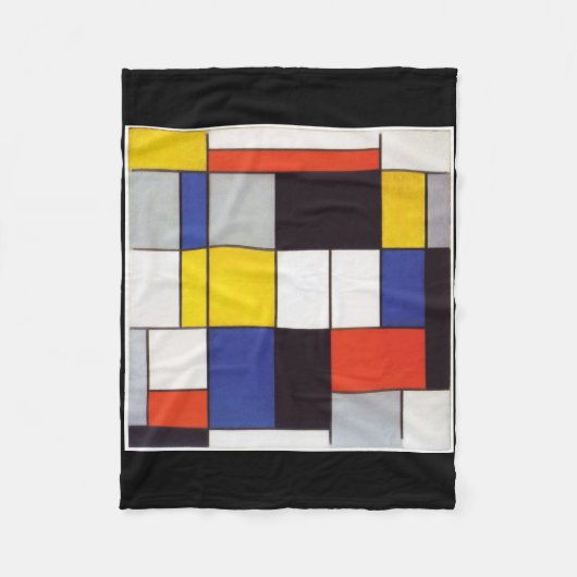 PIET MONDRIAAN - Compositon A 1923 Fleecedecke (Vorderseite)