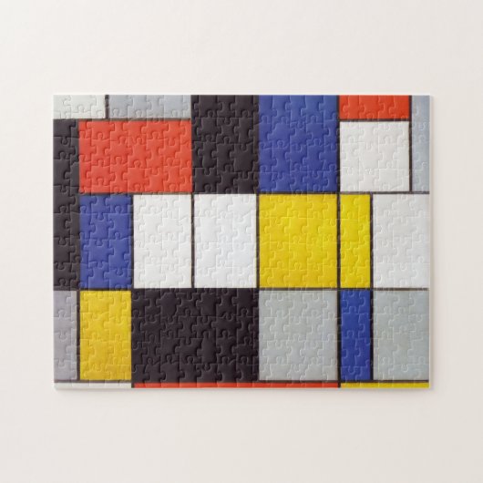 PIET MONDRIAAN - Compositon A 1923 Puzzle (Horizontal)
