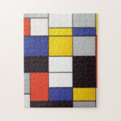 PIET MONDRIAAN - Compositon A 1923 Puzzle (Vertikal)