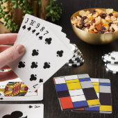 PIET MONDRIAAN - Compositon A 1923 Spielkarten (In Situ)