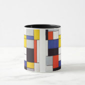 PIET MONDRIAAN - Compositon A 1923 Tasse (Zentrum)