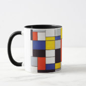 PIET MONDRIAAN - Compositon A 1923 Tasse (Links)