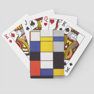 PIET MONDRIAAN - Komposition A 1923 Spielkarten