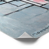 Piet Mondriaan Komposition Nr. IV Poster (Ecke)