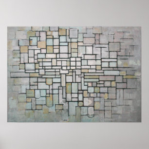 PIET MONDRIAAN - Zusammensetzung No.11 1913 Poster