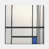 Piet Mondrian-1292 Magnet (Vorne)