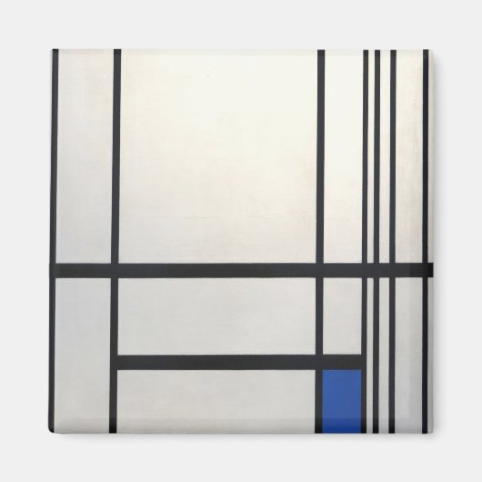 Piet Mondrian-1292 Magnet (Vorne)