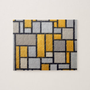 Piet mondrian -1295 puzzle