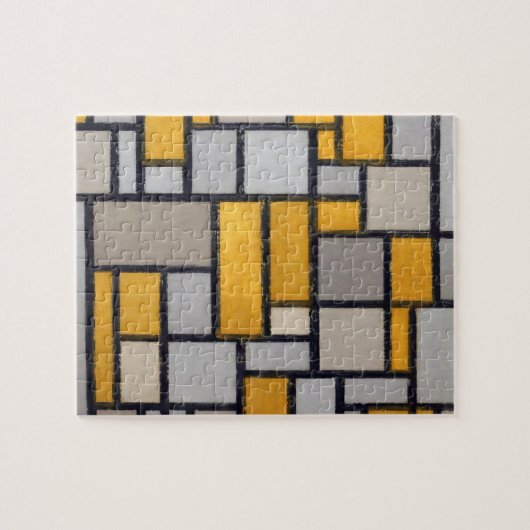 Piet mondrian -1295 puzzle (Horizontal)