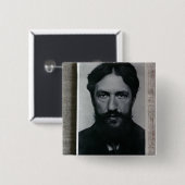Piet Mondrian (1872-1944), c.1910 (b/w Foto) Button (Vorne & Hinten)