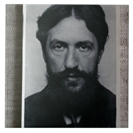 Piet Mondrian (1872-1944), c.1910 (b/w Foto) Fliese (Vorderseite)