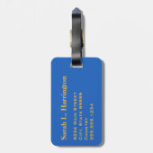 Piet Mondrian, Abend: Roter Baum Gepäckanhänger (Rückseite vertikal)