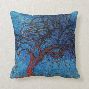 Piet Mondrian, Abend: Roter Baum Kissen