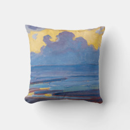 Piet Mondrian Am Meer Berühmtes Gemälde Kissen